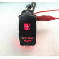 12V IP68 Brand Auto /Boat Laser Engraved Rocker Switch